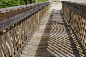 Sandcastle Beach Access Ramp to Beach