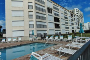 Sandcastle Pool with Building beyond