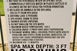 Sandcastle Spa Rules 2025
